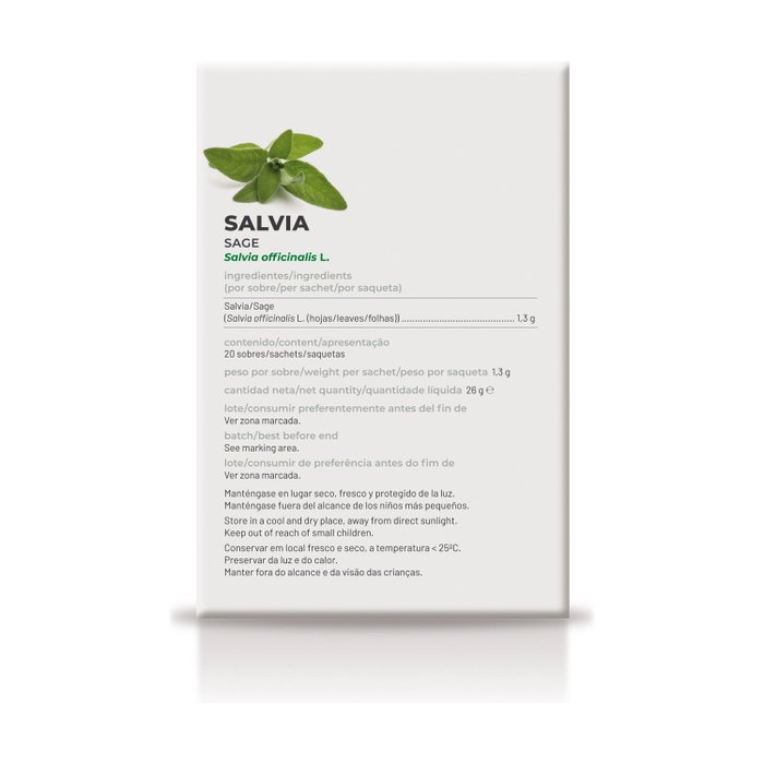 Soria Natural Infusión Salvia 20 filtros