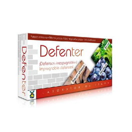 Tegor Defenter 40 cápsulas - Complemento alimenticio con patata africana, uva negra y brócoli