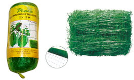 PLUVIA Malla de Entutorar 20x20 Verde 2,00 m x 100 m