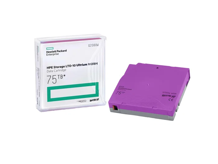 HPE Storage LTO-10 Ultrium 75TB WORM Data Cartridge HPE Storage LTO-10 Ultrium 75TB WORM Data Cartridge