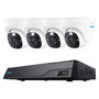 Reolink NVS8-8MD4 Kit de videovigilancia PoE con 4 cámaras de 8 MP