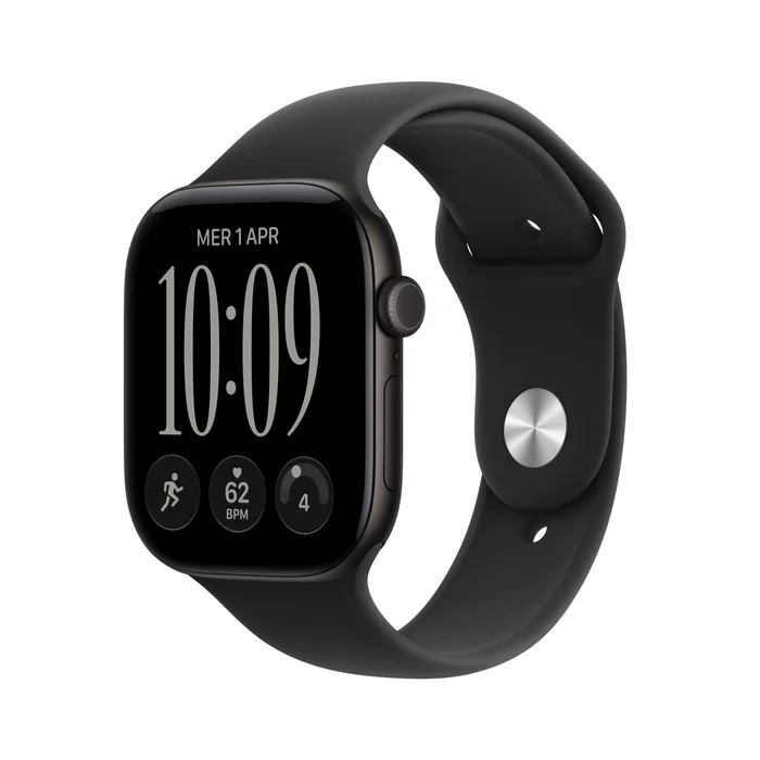 Apple Watch Series 12 GPS Cellular 46mm Negro con Correa Deportiva Negra (M/L) Apple Watch Series 12 GPS Cellular 46mm Negro con Correa Deportiva Negra (M/L)