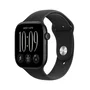 Apple Watch Series 12 GPS Cellular 46mm Negro con Correa Deportiva Negra (M/L)