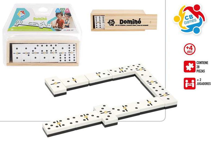 Color Baby Juego Domino Chamelo con 28 piezas