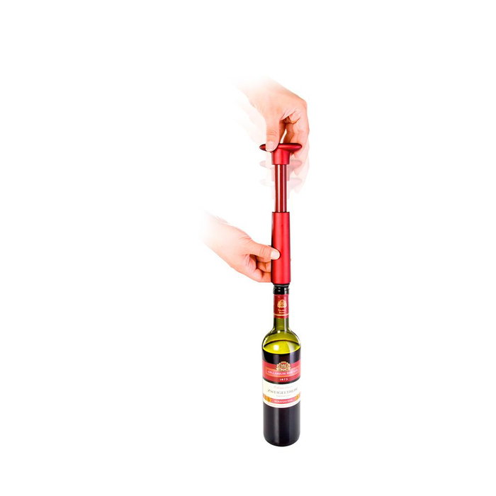 Tescoma Uno Vino Bomba de Vacío para Botellas + 2 Tapones Conserva el Vino Sellado Tescoma Uno Vino Bomba de Vacío para Botellas + 2 Tapones Conserva el Vino Sellado
