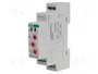 F&F PCU-510-12V Relé de tiempo Analógico DPDT 12V AC/DC