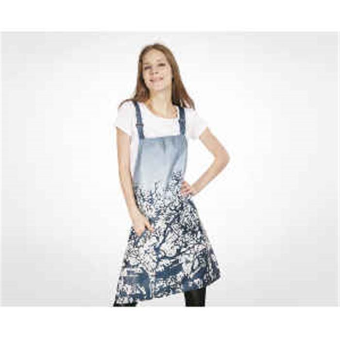 Bifull Delantal Decorado Azul Bifull Delantal Decorado Azul