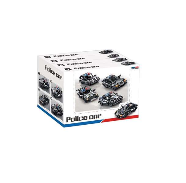 Juinsa Juego de Construcción en Bloques Coche de Policía - Modelos Surtidos