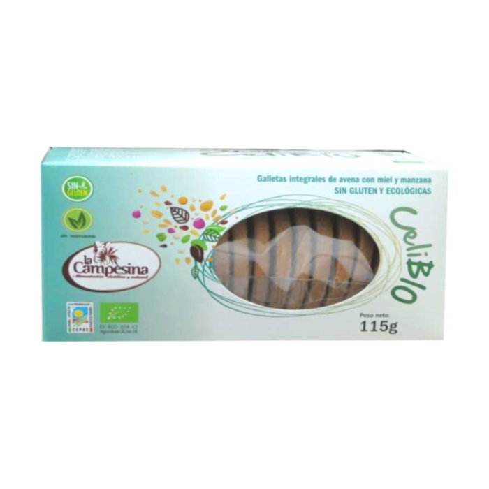 La Campesina Galleta Celibio Azul Avena Manzana Canela 115g