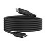 Belkin INZ004BT2MBK USB4 Cable USB-C a USB-C 240W Carga 20 Gbps Datos Thunderbolt Compatible Negro 2 Metros