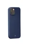 DBramante1928 Funda para iPhone 14 (6.1") de Silicona Azul - Compatible con Carga Inalámbrica, Resistente a Impactos y Rayones, Hecha de Plástico Reciclado