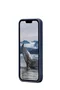 DBramante1928 Funda para iPhone 14 (6.1") de Silicona Azul - Compatible con Carga Inalámbrica, Resistente a Impactos y Rayones, Hecha de Plástico Reciclado