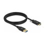 DeLOCK Cable USB 3.2 Gen 2 Tipo-A a USB Tipo-C™ con tornillos 1,5 m