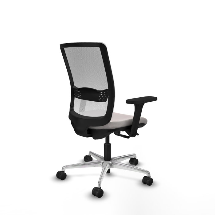 PIQUERAS Y CRESPO Silla de oficina Haches Blanca con Mecanismo Sincro/Traslack y Brazos 3D PIQUERAS Y CRESPO Silla de oficina Haches Blanca con Mecanismo Sincro/Traslack y Brazos 3D