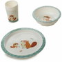 Thermobaby Mi primer set de comida para microondas - Castor - Plato, bol, taza