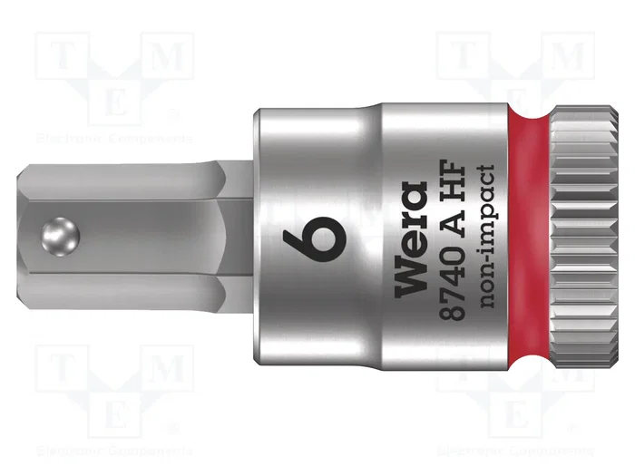 WERA Vaso Allen-bit Hex-Plus HEX 6mm 1/4 Zyklop WERA Vaso Allen-bit Hex-Plus HEX 6mm 1/4 Zyklop