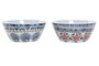 DKD Home Decor Cuencos de Melamina ATENAS Surtido de Colores (Pack de 12) de 13x13x5,5 cm