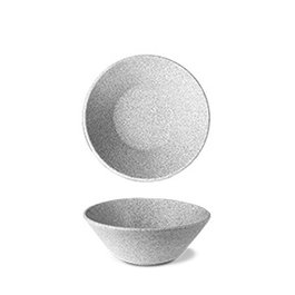 Langenthal Granit Raw N1 Bol - Bol de porcelana, diámetro 20 cm, alto 7 cm (Set de 6)