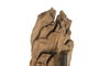 DKD Home Decor Lámpara de Aplique Teca 20x20x150 Marrón