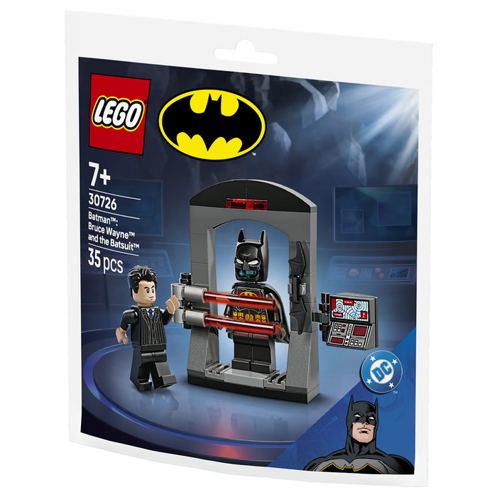 LEGO 30726 Super Heroes Batman: Bruce Wayne und der Batsuit (Polybag) Set de Construcción 35 Piezas, 7+ Años, Multicolor