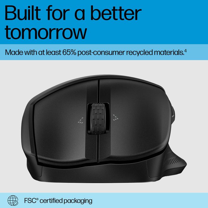 HP 685 Comfort Dual-Mode Mouse Ratón Inalámbrico Bluetooth y Dongle Programable