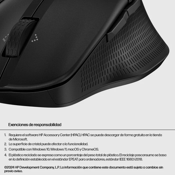HP 685 Comfort Dual-Mode Mouse Negro