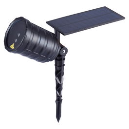 Ultron 239697 Proyector LED Láser Sterneffekt Rot/Grün - Iluminación Exterior Jardín IP65 Solar