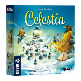 Devir Celestia - Juego de Mesa de Aventura Familiar con Estrategia y Riesgo, para 2 a 6 Jugadores, Partidas de 30 Minutos, a partir de 8 años