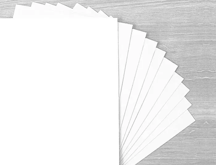 Liderpapel Cartulina 50x65 cm 180g/m2 Blanco Paquete 25 Hojas para Dibujo y Manualidades