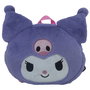 CYP BRANDS Mochila Peluche Kuromi Hello Kitty 28x7x24cm