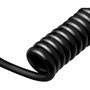 LogiLink Cable de carga para vehículo eléctrico Type 2 Espiral 22kW 5m Negro + Bolsa