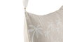 DKD Home Decor Cojín de Algodón Natural y Blanco 30x50 cm
