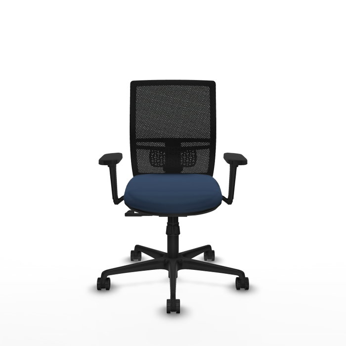 PIQUERAS Y CRESPO Silla de oficina Yunquera Azul marino y Negro PIQUERAS Y CRESPO Silla de oficina Yunquera Azul marino y Negro