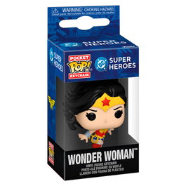 FUNKO Llavero Pocket POP DC Comics Wonder Woman