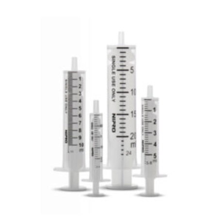 NIPRO Jeringa 2 Cuerpos 5ml Luer 100ud NIPRO Jeringa 2 Cuerpos 5ml Luer 100ud