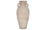 DKD Home Decor Ánfora Mediterráneo Jerba 40 x 98 x 40 cm Terracota Artesanal Hecho a Mano