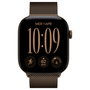 Apple Watch Series 12 GPS + Cellular 46mm Dark Bronze Aluminium Case with Dark Bronze Milanese Loop - M/L
