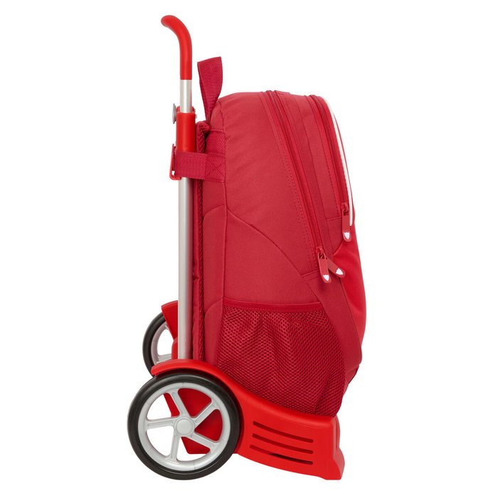 Safta Mochila modelo 665 con Carro Evolution Sevilla F.C. Resistente al Agua Safta Mochila modelo 665 con Carro Evolution Sevilla F.C. Resistente al Agua