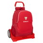 Safta Mochila modelo 665 con Carro Evolution Sevilla F.C. Resistente al Agua