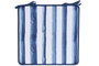 DKD Home Decor Cojín para Silla Impermeable Azul 38x38x2 cm