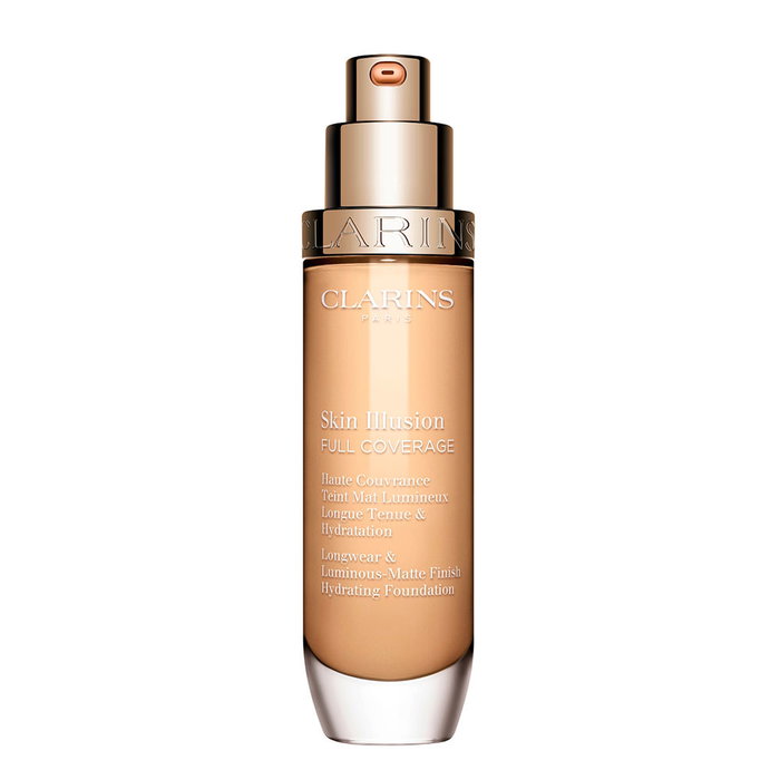 Clarins SKIN ILLUSION FULL COVERAGE Base de Maquillaje #101W 30 ml - Skin Fit Technology