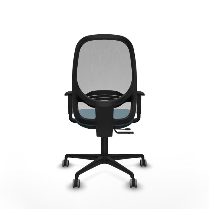 PIQUERAS Y CRESPO Silla de oficina Cilanco con mecanismo Sincro/Traslack, Verde petróleo y Gris PIQUERAS Y CRESPO Silla de oficina Cilanco con mecanismo Sincro/Traslack, Verde petróleo y Gris