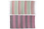 DKD Home Decor Toalla Mediterraneo Rosa Naranja Algodon Poliester 170 x 90 cm (6 Unidades)