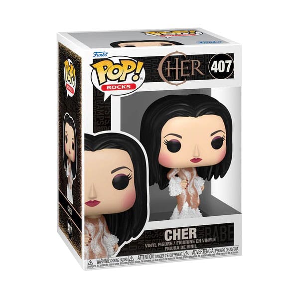 Funko POP! Rocks Cher (Met Gala 1974) Figura de Vinilo de 9 cm