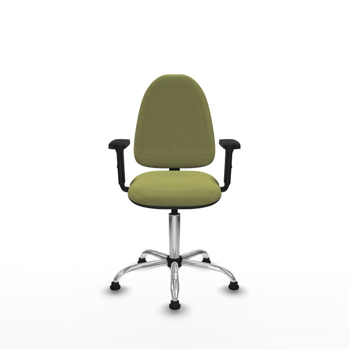 PIQUERAS Y CRESPO Silla de oficina Aýna Verde oliva con Brazos 2D PIQUERAS Y CRESPO Silla de oficina Aýna Verde oliva con Brazos 2D