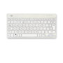 R-Go Tools Teclado Ergonómico Compacto Break, Bluetooth, QWERTY UK, Blanco con Software de Descanso
