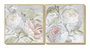 DKD Home Decor Cuadro Lienzo 80x80 Flores Enmarcado Surtido de 2