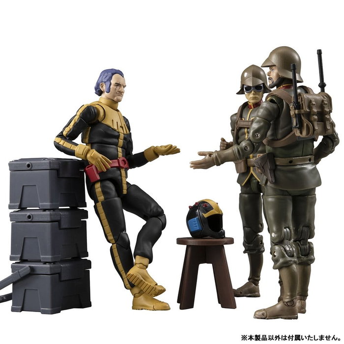 Megahouse Mobile Suit Gundam Figura G.M.G. Collection 15 Principality of Zeon Black Tri-Stars Mash Normal Suit Ver. 10 cm