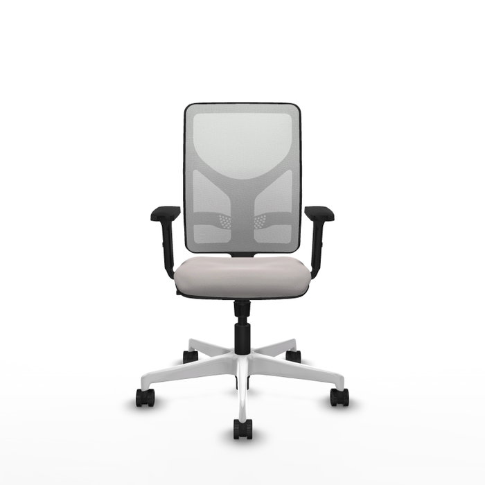 PIQUERAS Y CRESPO Silla de oficina Motilla con mecanismo Sincro, Blanco PIQUERAS Y CRESPO Silla de oficina Motilla con mecanismo Sincro, Blanco