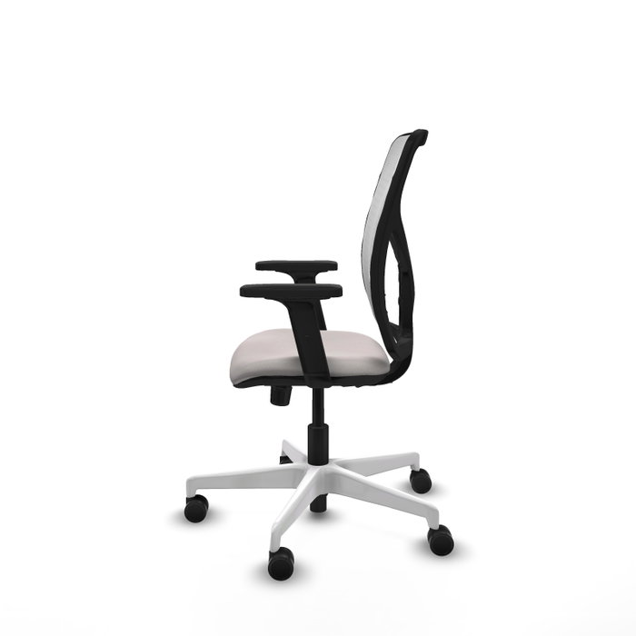 PIQUERAS Y CRESPO Silla de oficina Motilla con mecanismo Sincro, Blanco PIQUERAS Y CRESPO Silla de oficina Motilla con mecanismo Sincro, Blanco